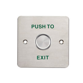 دکمه فشار خروج اثبات آب ، دکمه بدون خروج لمسی IP68 صفحه استیل ضد زنگ
