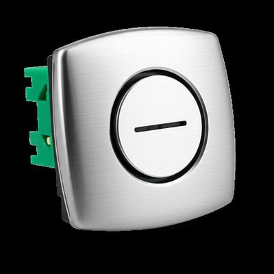 خروجی اضطراری دکمه فشار با پایان شن و ماسه 86 * 50mm خالص مس نیکل پوشش درب آزاد