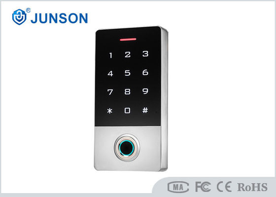 خواننده صفحه کلید RFID ضد آب با تشخیص اثر انگشت بیومتریک - 24VDC