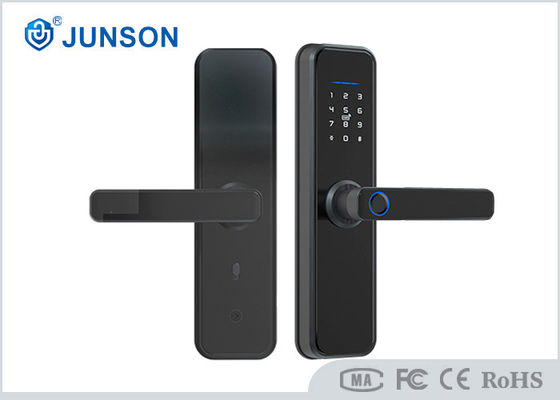 قفل رمز عبور اثرانگشت ضد دزد فلزی آلیاژ روی قفل هوشمند درب خانه Tuya