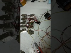 قفسه با قفل کابينت الکتريکي، قفل کابينت صفحه کلید با کابل 30 ميلي متر طول و کانکتور