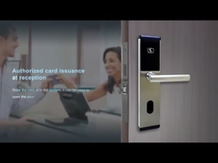 201 فولاد ضد زنگ قفل های کارت RFID بدون تماس FCC