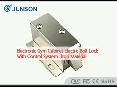 کابينت ورزشگاه الکترونيکي قفل برقي با سيستم کنترل