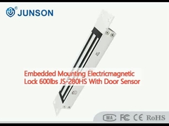 سنسور جاسازی شده نصب E-mag Lock 600lbs JS-280HS