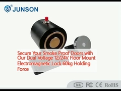 درهای ضد دود خود را با ولتاژ دوگانه 12/24 ولت ما نصب کنید قفل الکترومغناطیسی