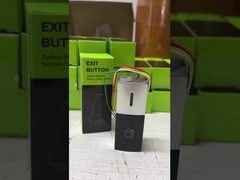 دکمه خروجی بدون لمس کوچک آلیاژ روی DC12V ضد آب IP68 با شاخص LED