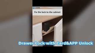 قفل الکترونیکی مخفی کابینت / کشو با باز کردن قفل کارت