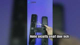 برنامه WIFI Tuya قفل درب با اثر انگشت هوشمند با دوربین چشمی